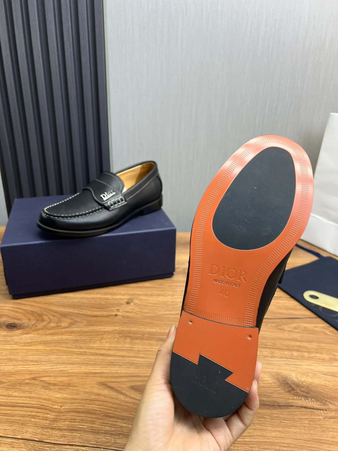Men's men's shoes💰560💰 Dior men's business casual leather shoes👞all use imported original brand leather, just to create a more comfortable wearing experience, upper: original cowhide➕imported sheepskin lining, original non-slip and wear-resistant rubber outsole✔️36-45 (38.45 non-returnable)